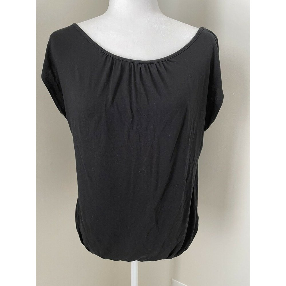 Michael Stars Open Back Black Top One Size OS